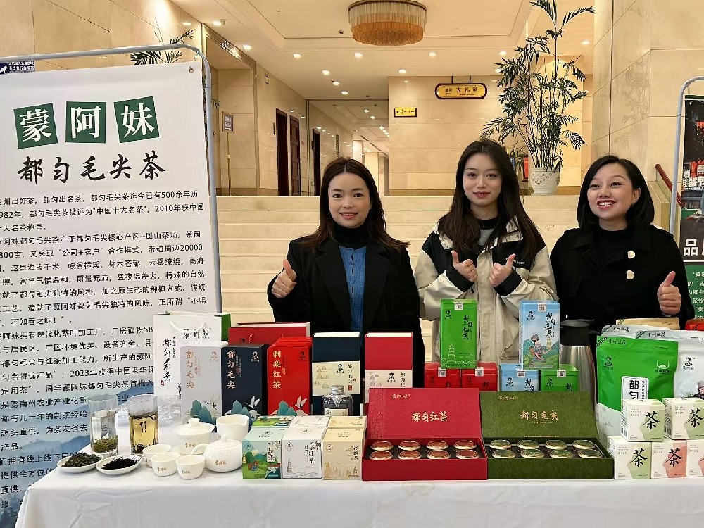 廣黔攜手，茶香四溢 —— 蒙阿妹茶業(yè)閃耀 “雙招雙引” 活動